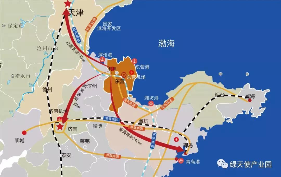 綠天使跨境電商產業園地圖